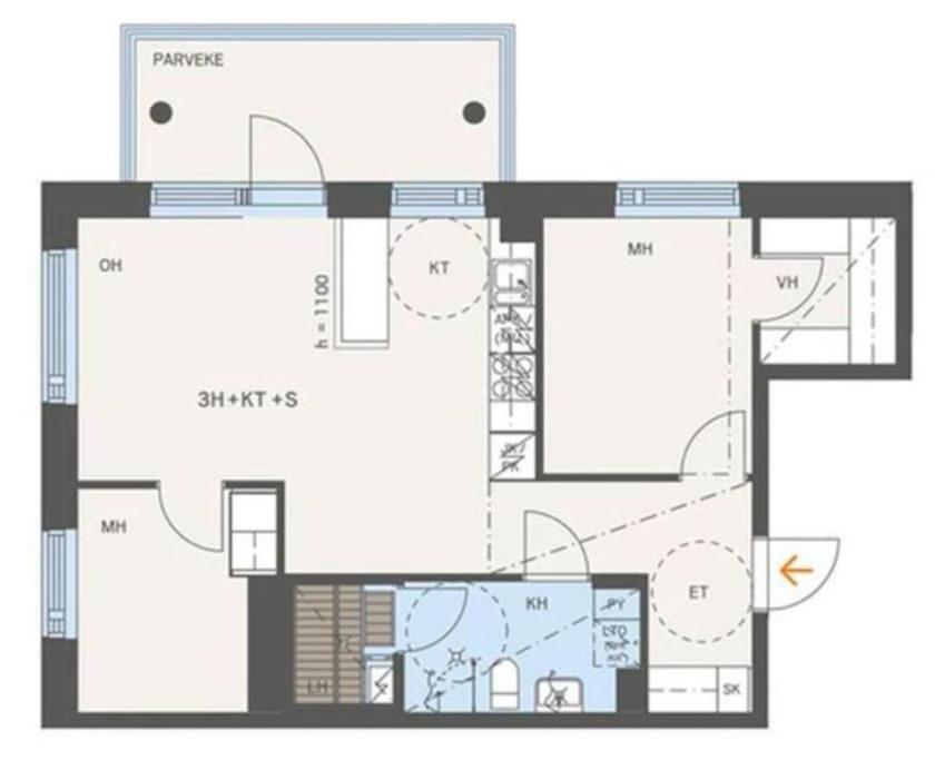 וואנטאה Modern Two Bedroom Apartment Near Helsinki Airport מראה חיצוני תמונה